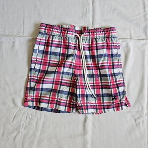 Brooks Brothers Red and Blue Swim Trunks